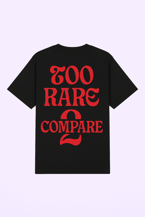 Laaovne - “Too Rare to Compare” Drop Shoulder